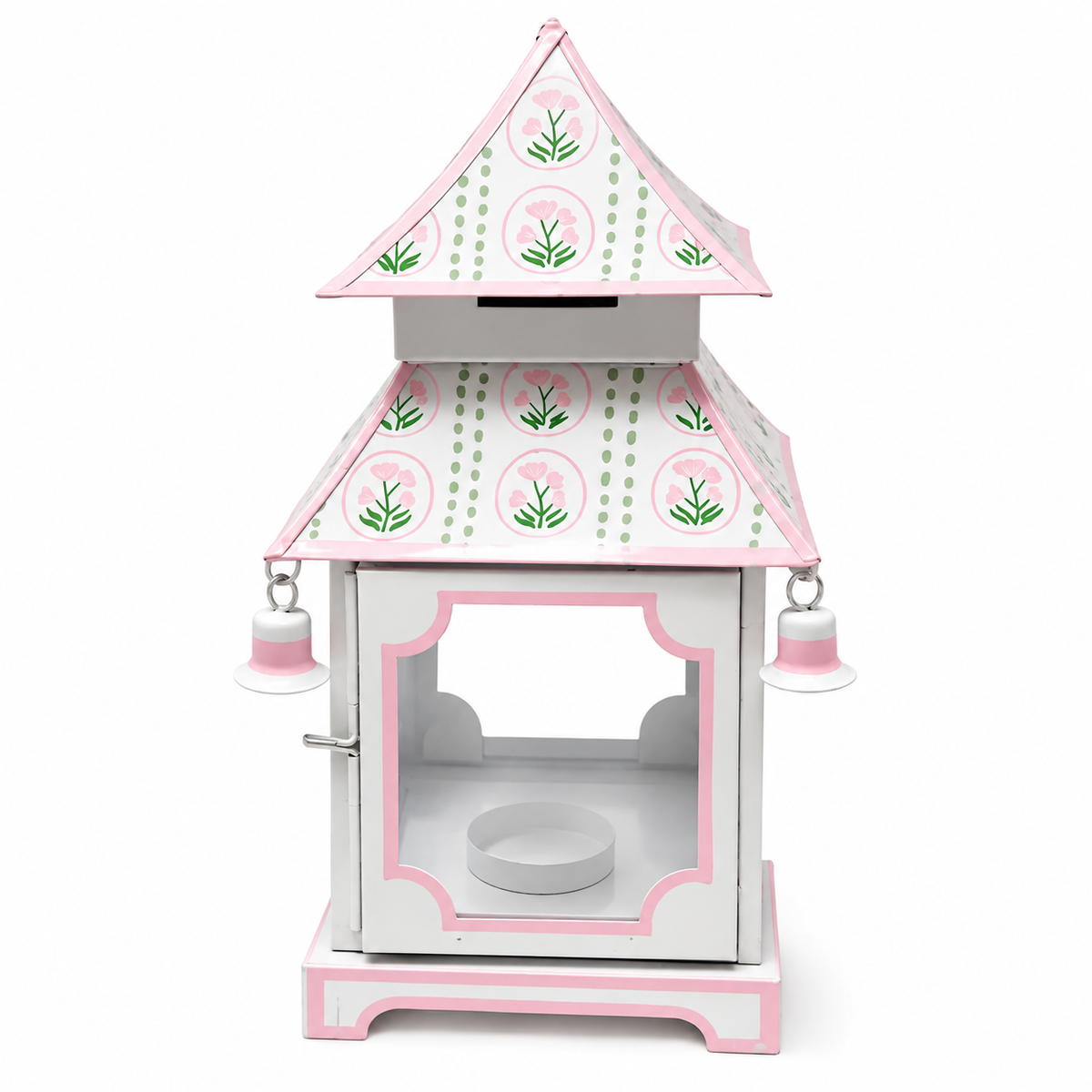 Pink Tulip Pagoda Lantern (3 Sizes)