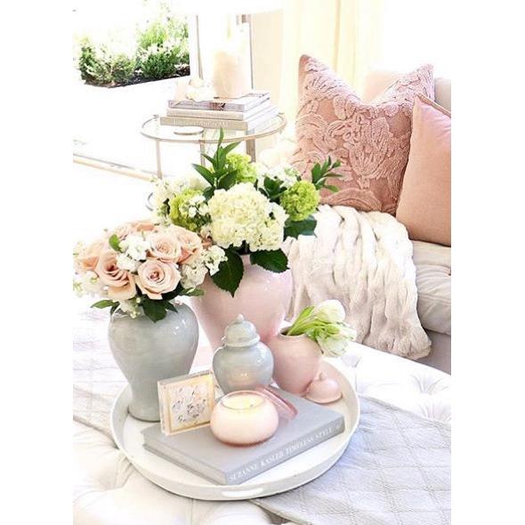 Cherry Blossom Pink Ginger Jars