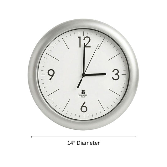 Chicago Lighthouse Designer Quartz Wall Clock – Modern 14” Minimalist Wall Clock