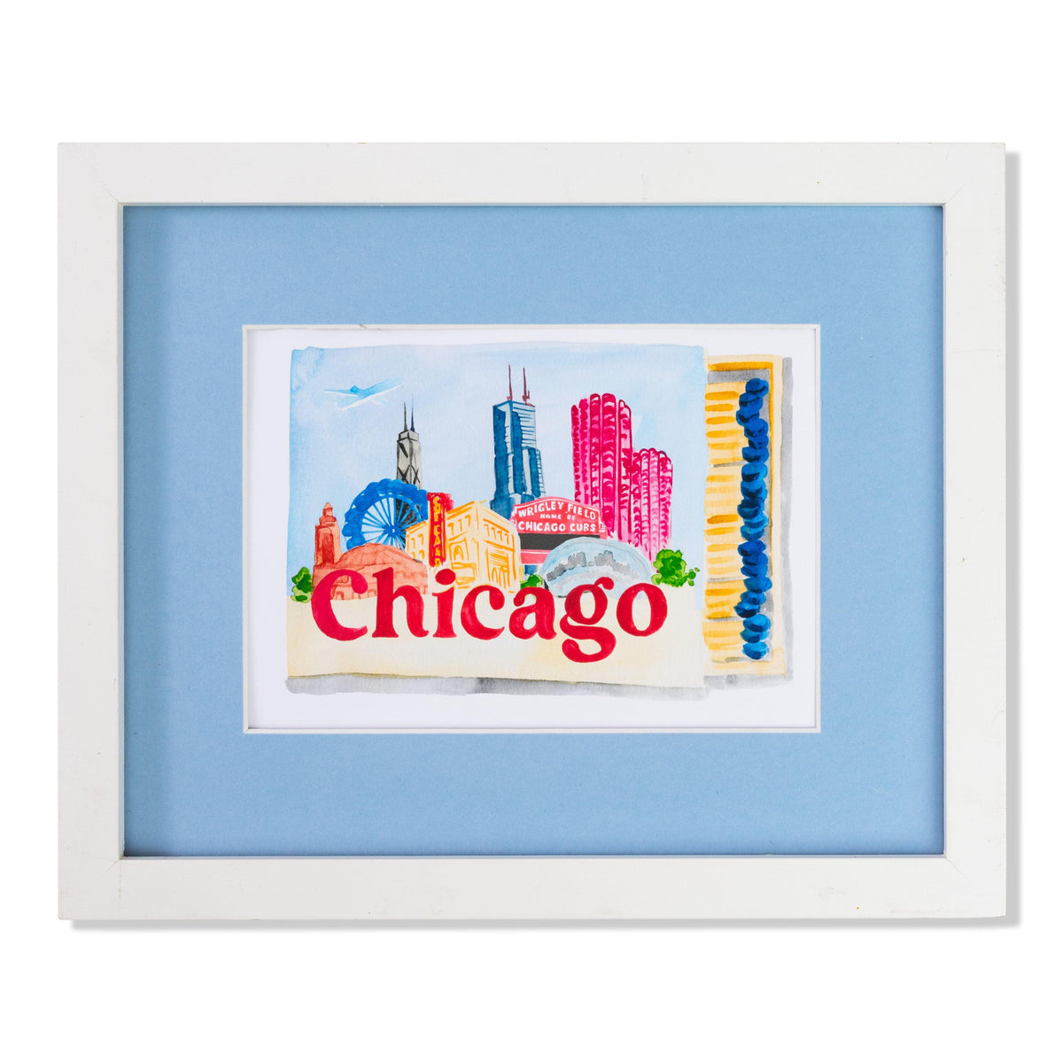 Chicago Matchbook Art Print