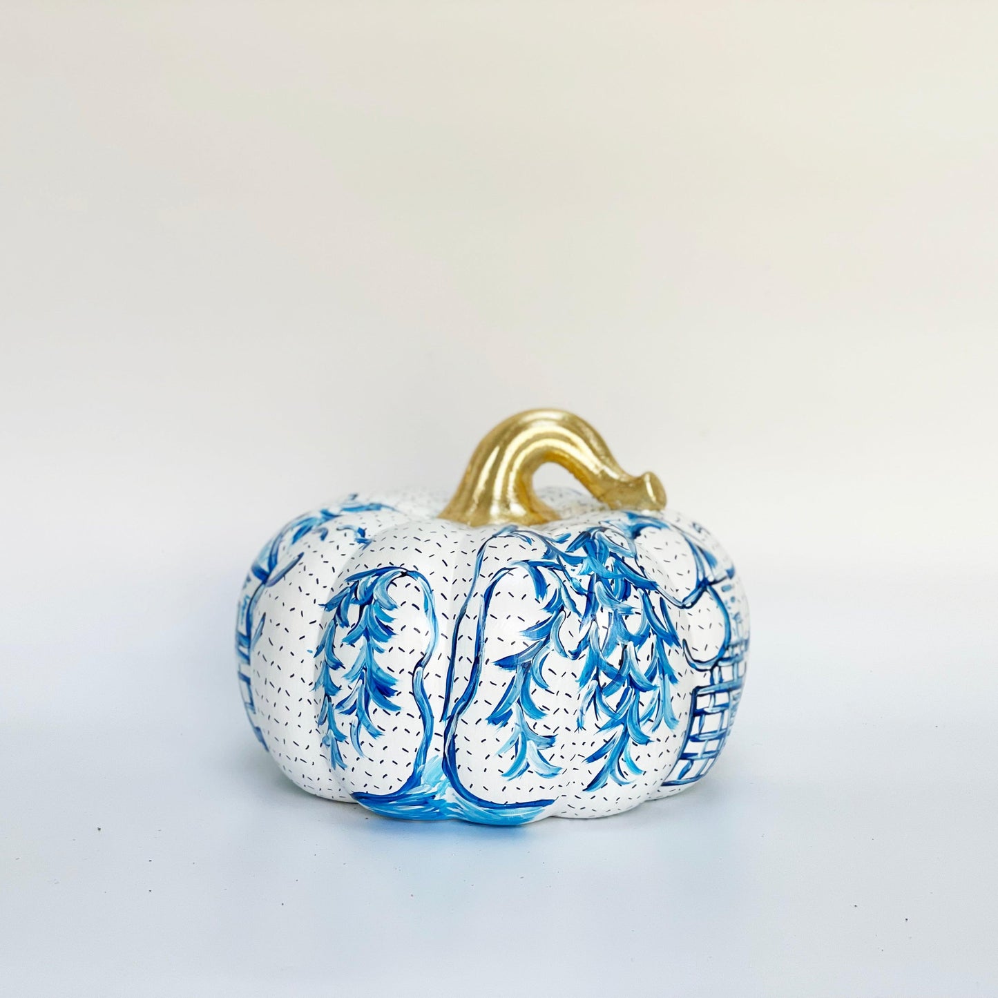 Chinoiserie Ceramic Pumpkins