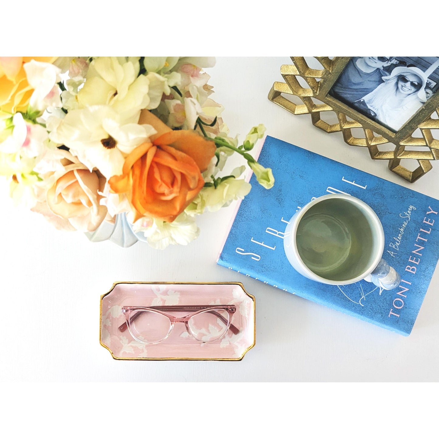 Chinoiserie Dreams Trays with Gold Accent