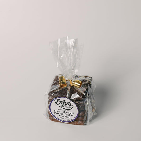 a small brownie in a plastic bag