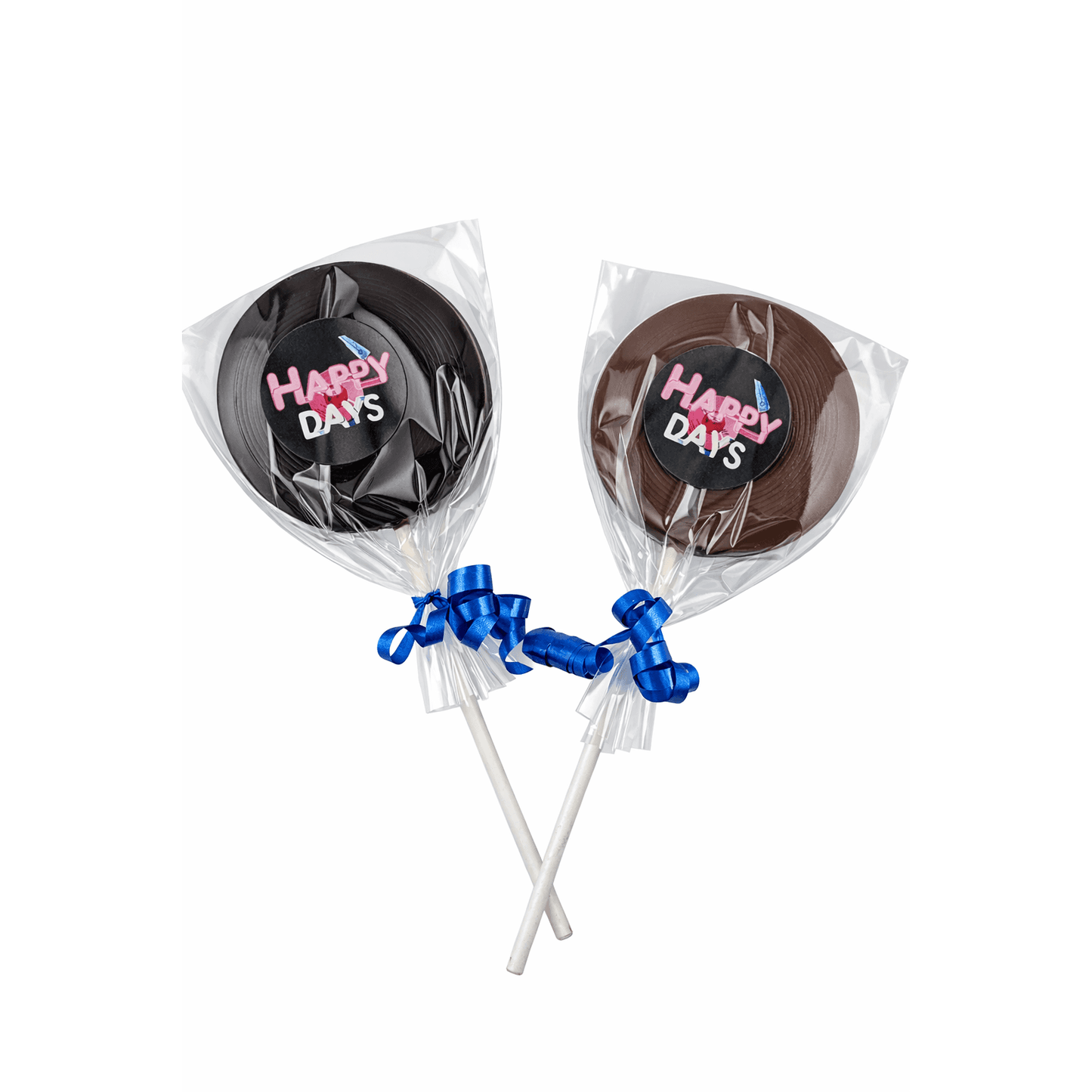Chocolate Happy Days Record Lolly