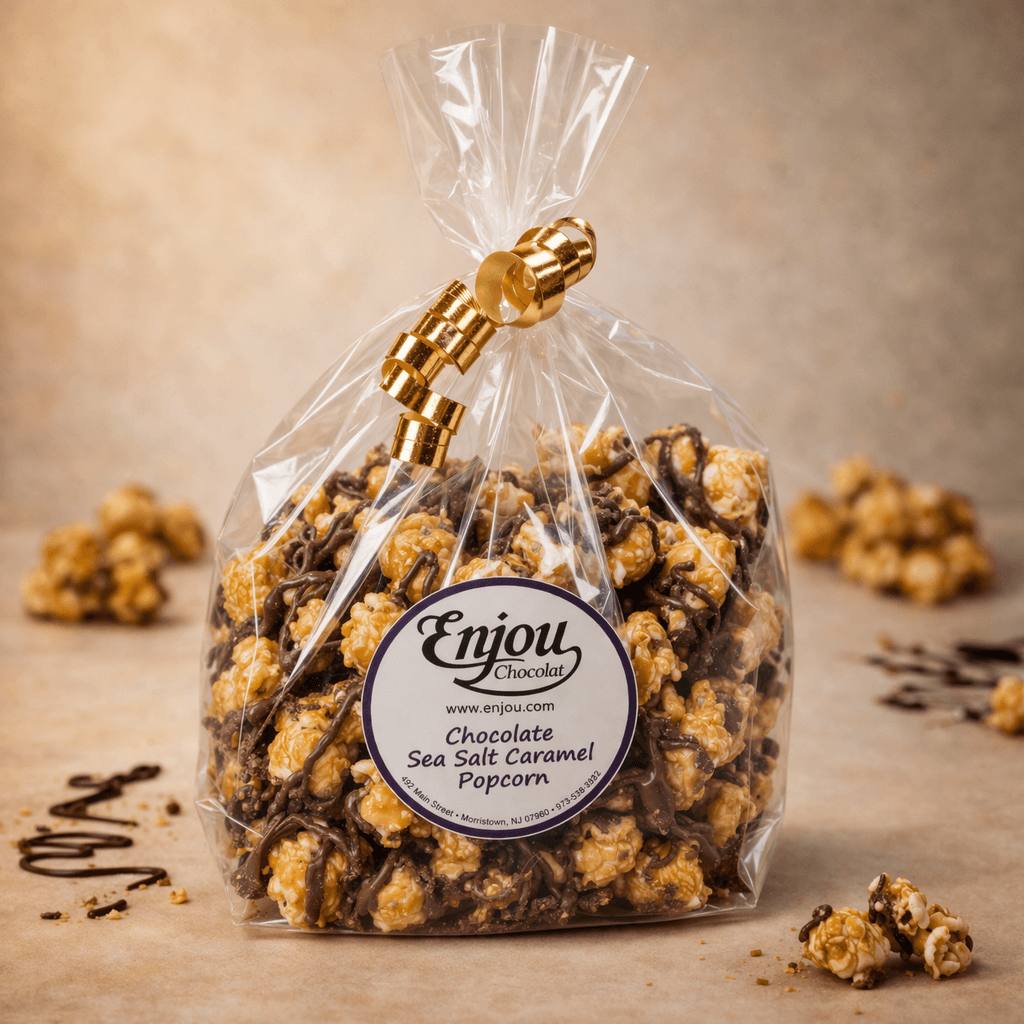 Chocolate Sea Salt Caramel Popcorn