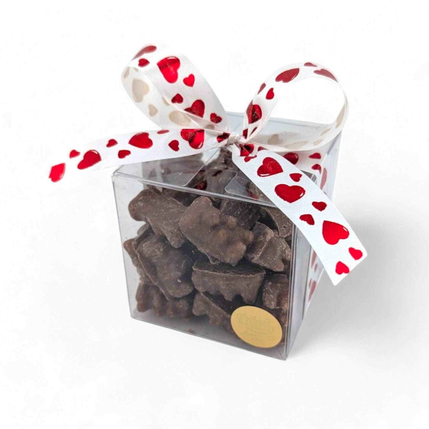 Chocolate Gummy Bears Cube