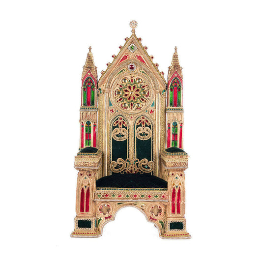 Christmas Castle Santa Chair by Katherine's Collection