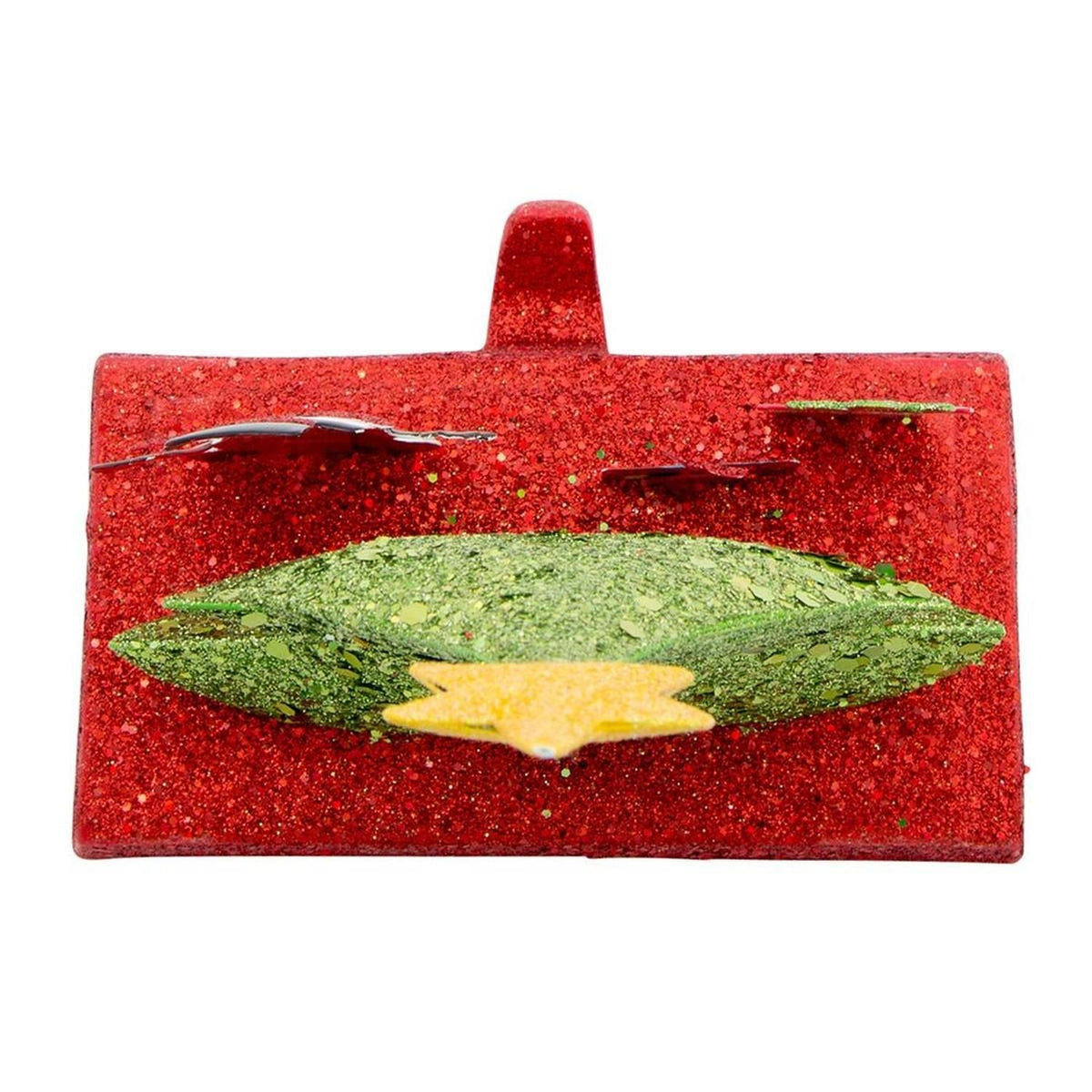 Christmas Tree Glitter Base Stocking Hanger
