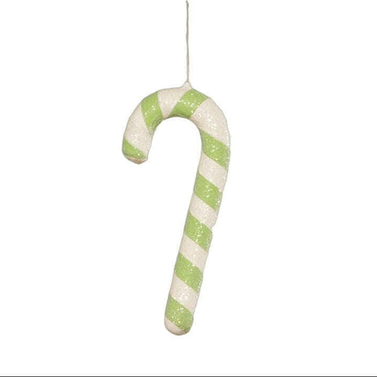 a candy cane from a string