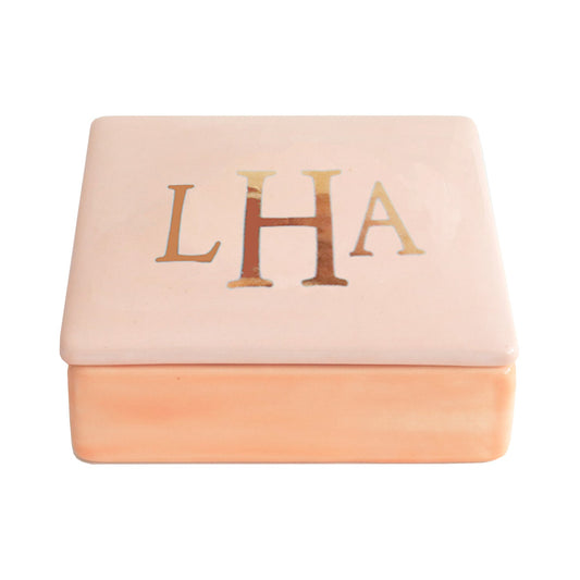 Classic Monogram Two-Tone Box