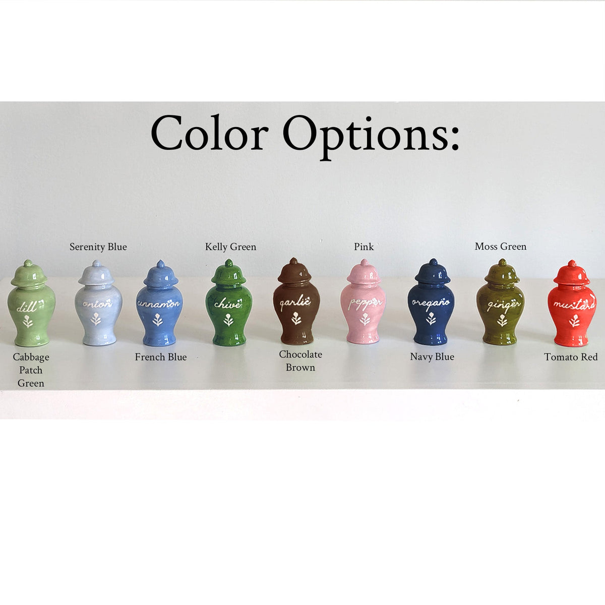 Spice Jar Set 2