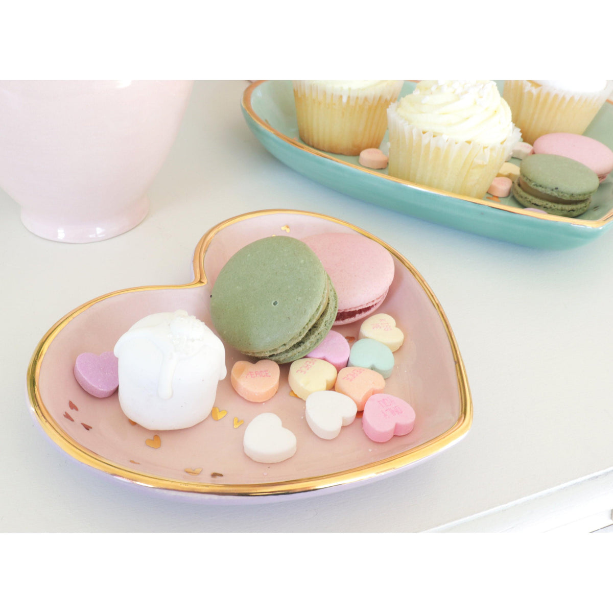 "Confetti Hearts" Dishes