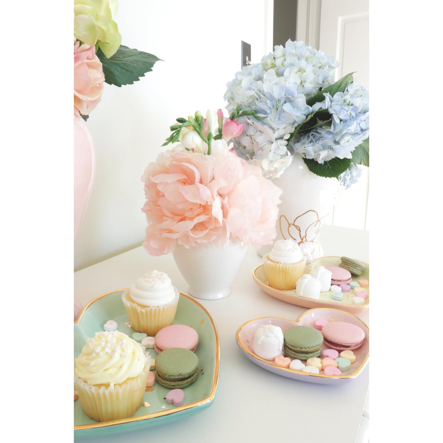 "Confetti Hearts" Dishes