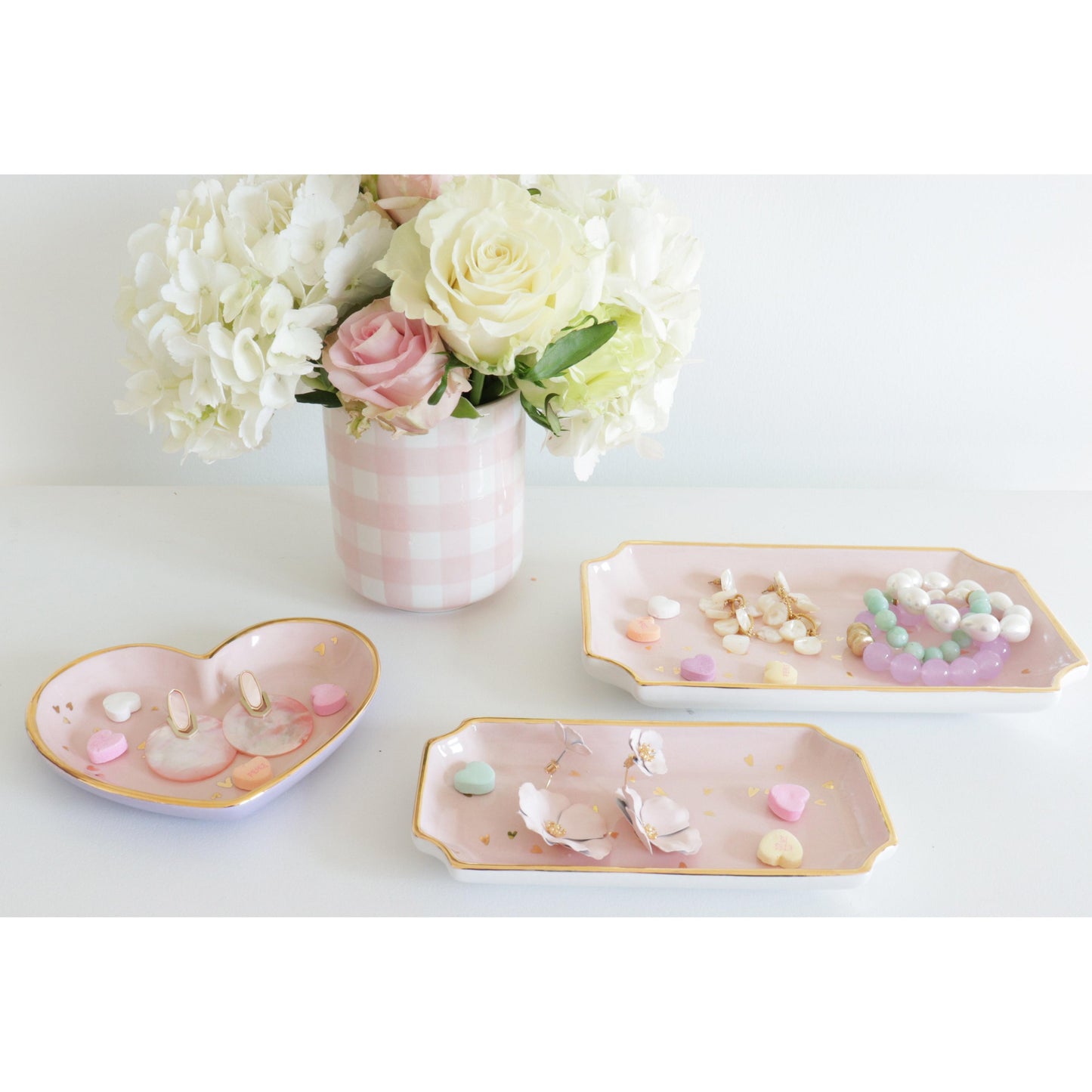 "Confetti Hearts" Dishes