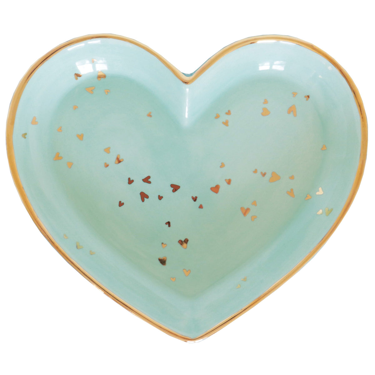 Confetti Hearts Dishes Color Sample Tiles