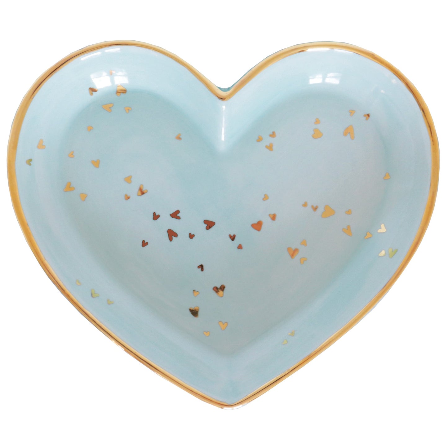 Confetti Hearts Dishes Color Sample Tiles