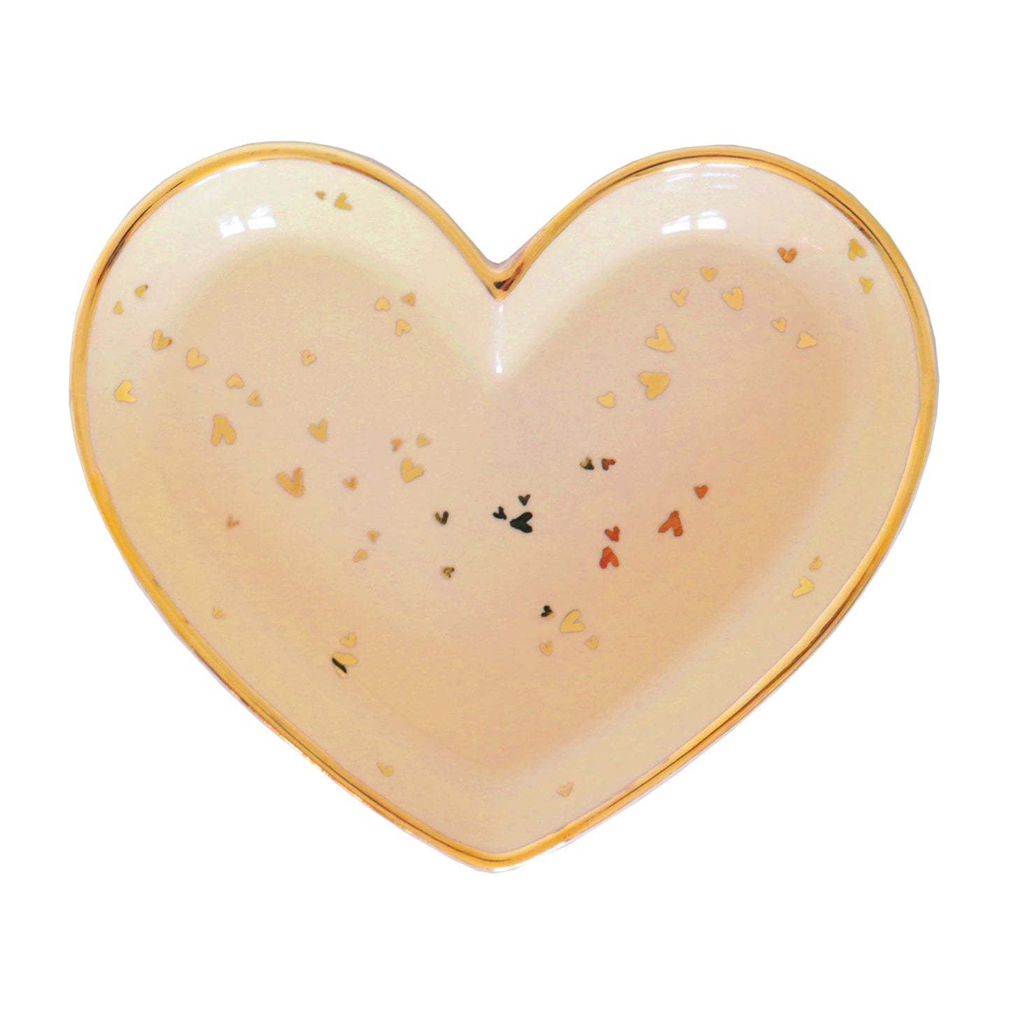Confetti Hearts Dishes Color Sample Tiles