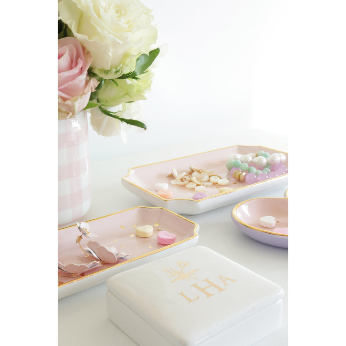 "Confetti Hearts" Tray