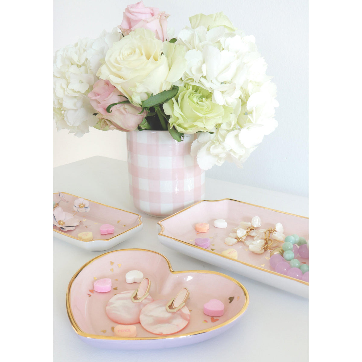 "Confetti Hearts" Tray