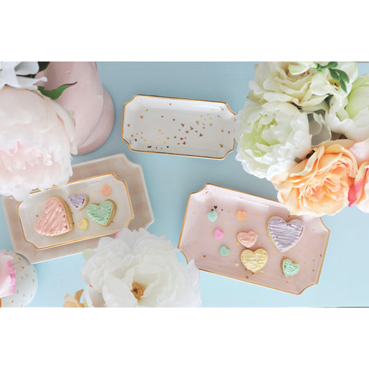 "Confetti Hearts" Tray