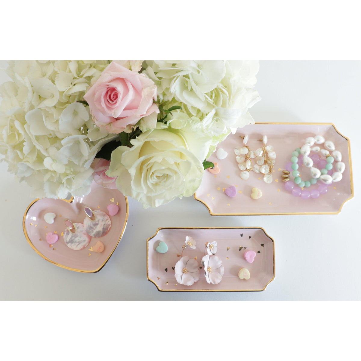 "Confetti Hearts" Tray