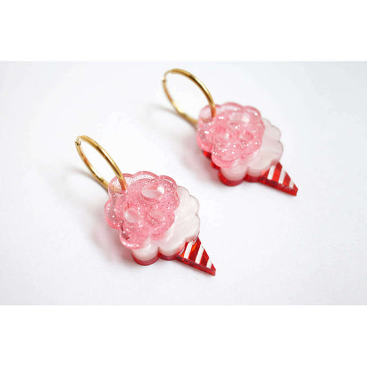 Cotton Candy Earrings by Laliblue