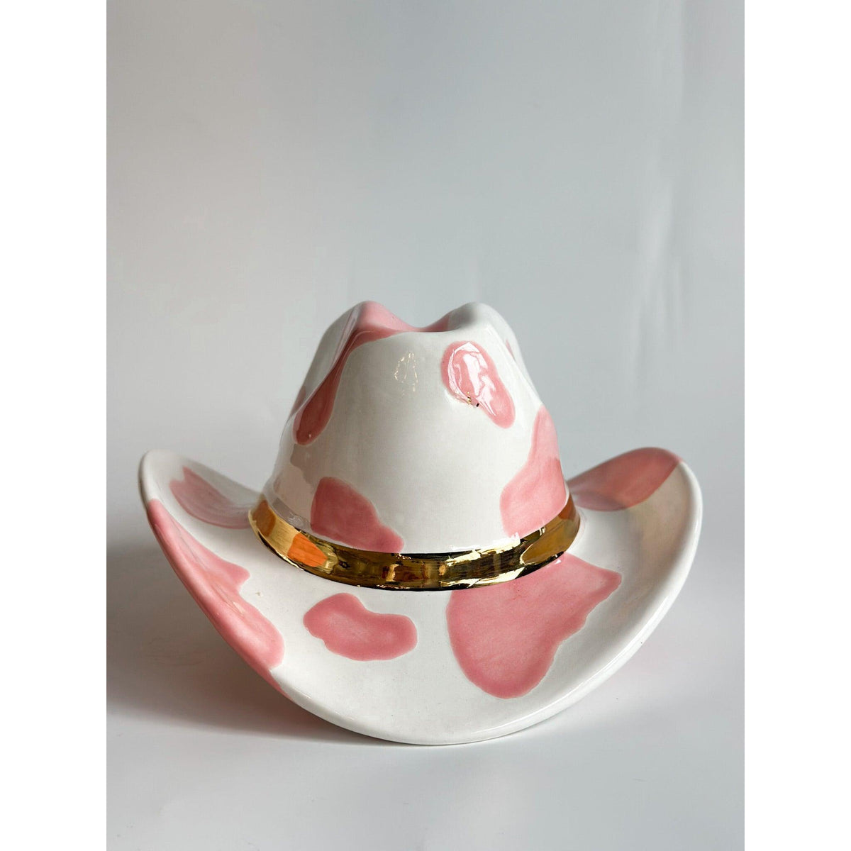 Cow Print Cowboy Hat