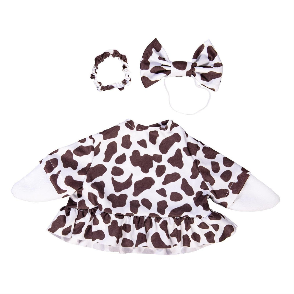 Cow Print Gown Porch Goose Outfit