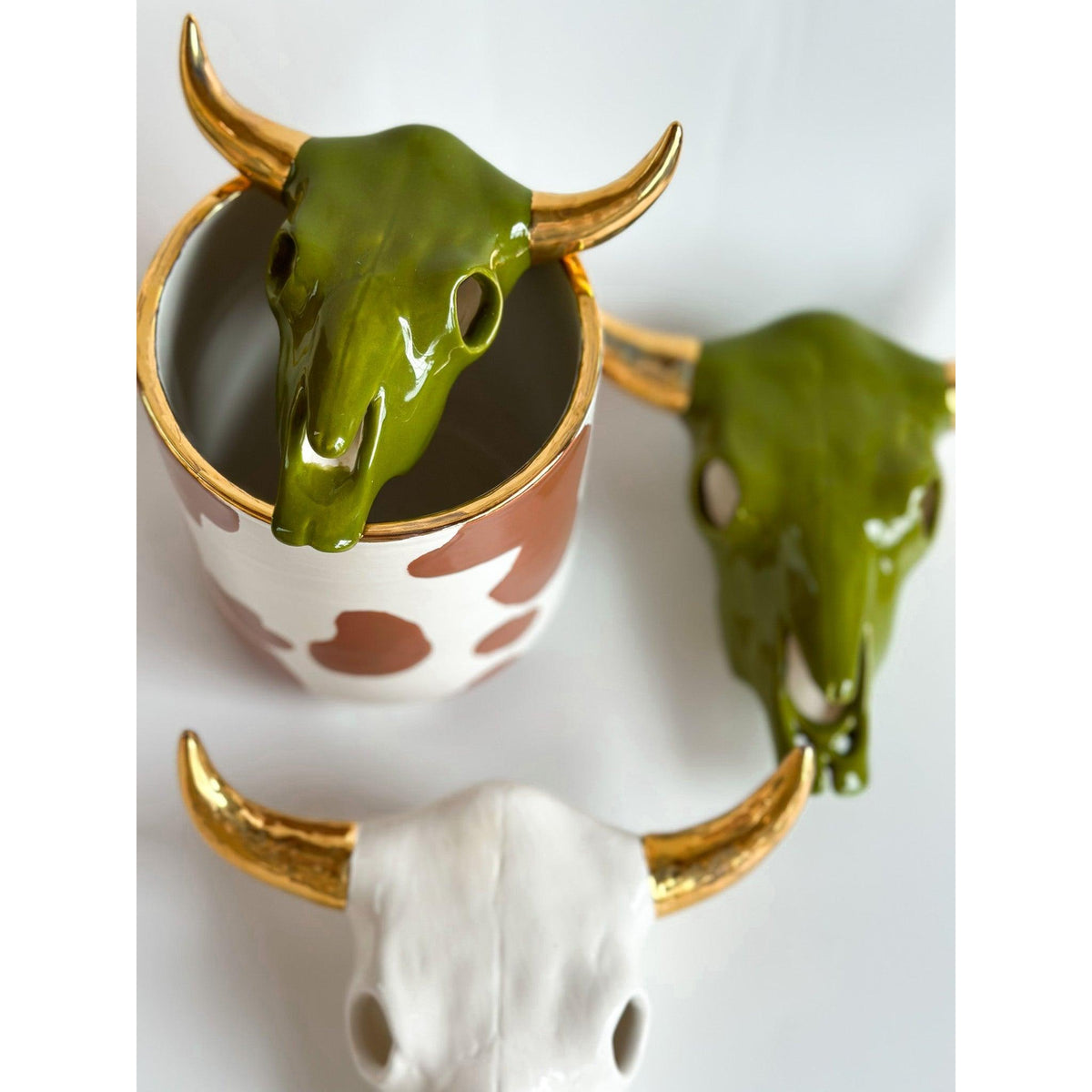 Cow Print Vase
