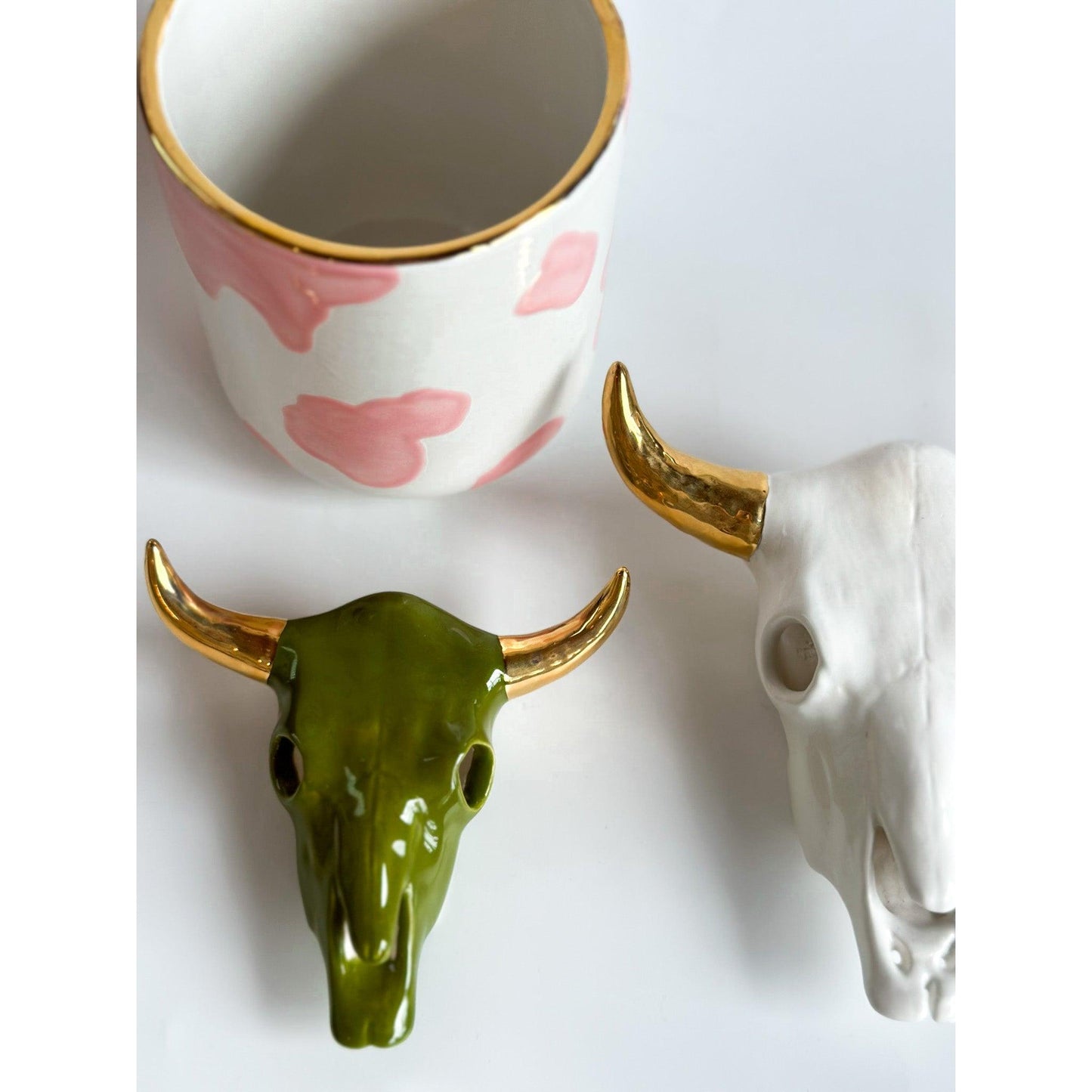 Cow Print Vase