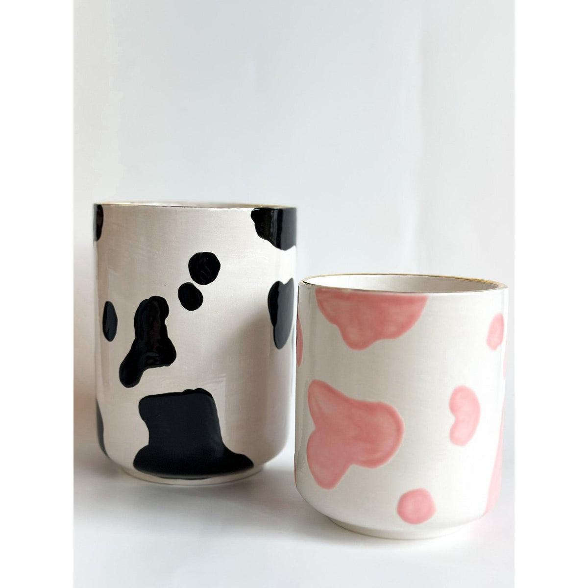 Cow Print Vase