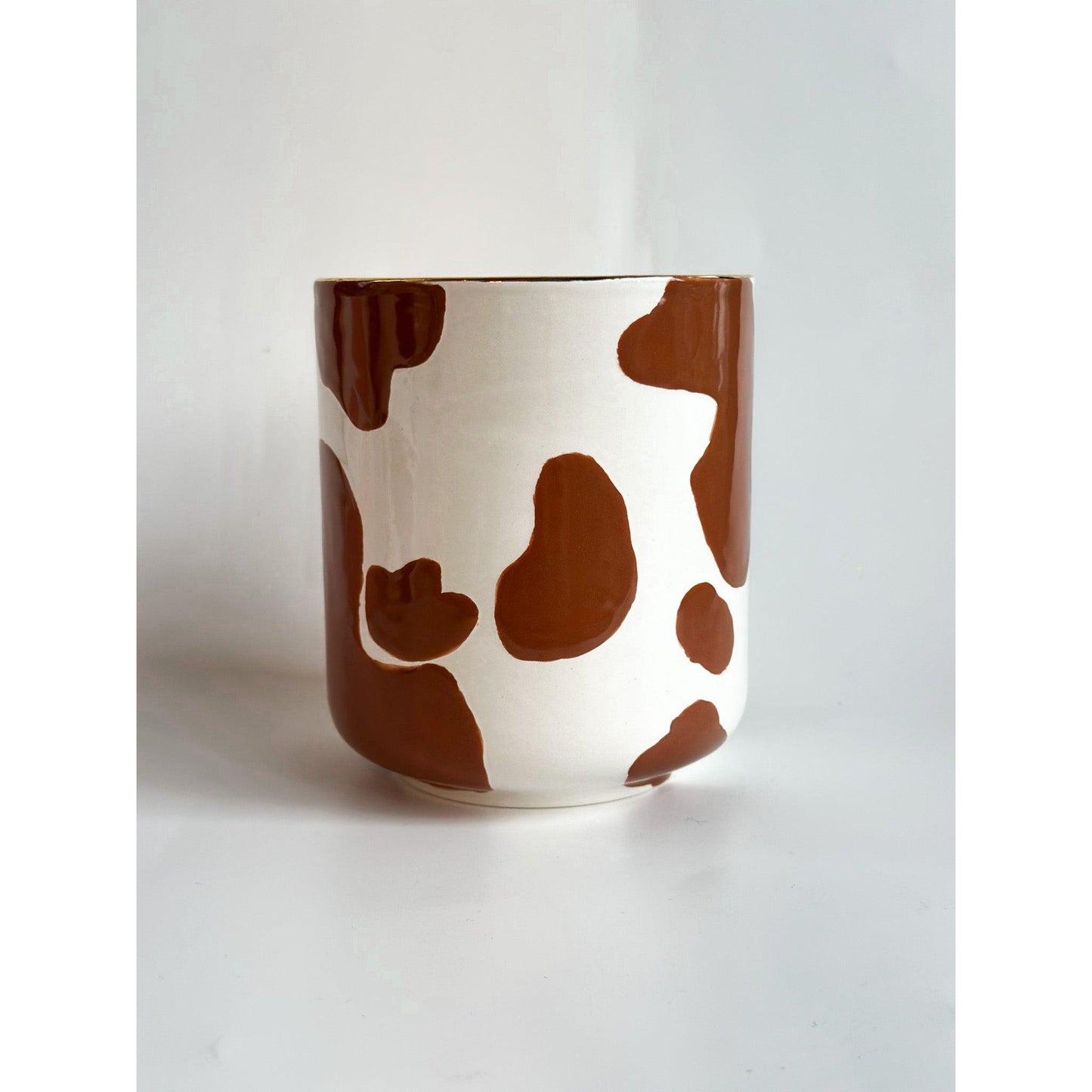 Cow Print Vase