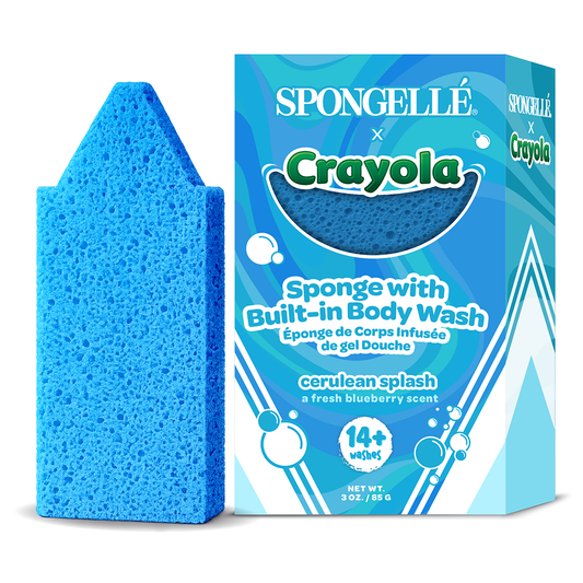 Cerulean Splash Body Buffer | Crayola