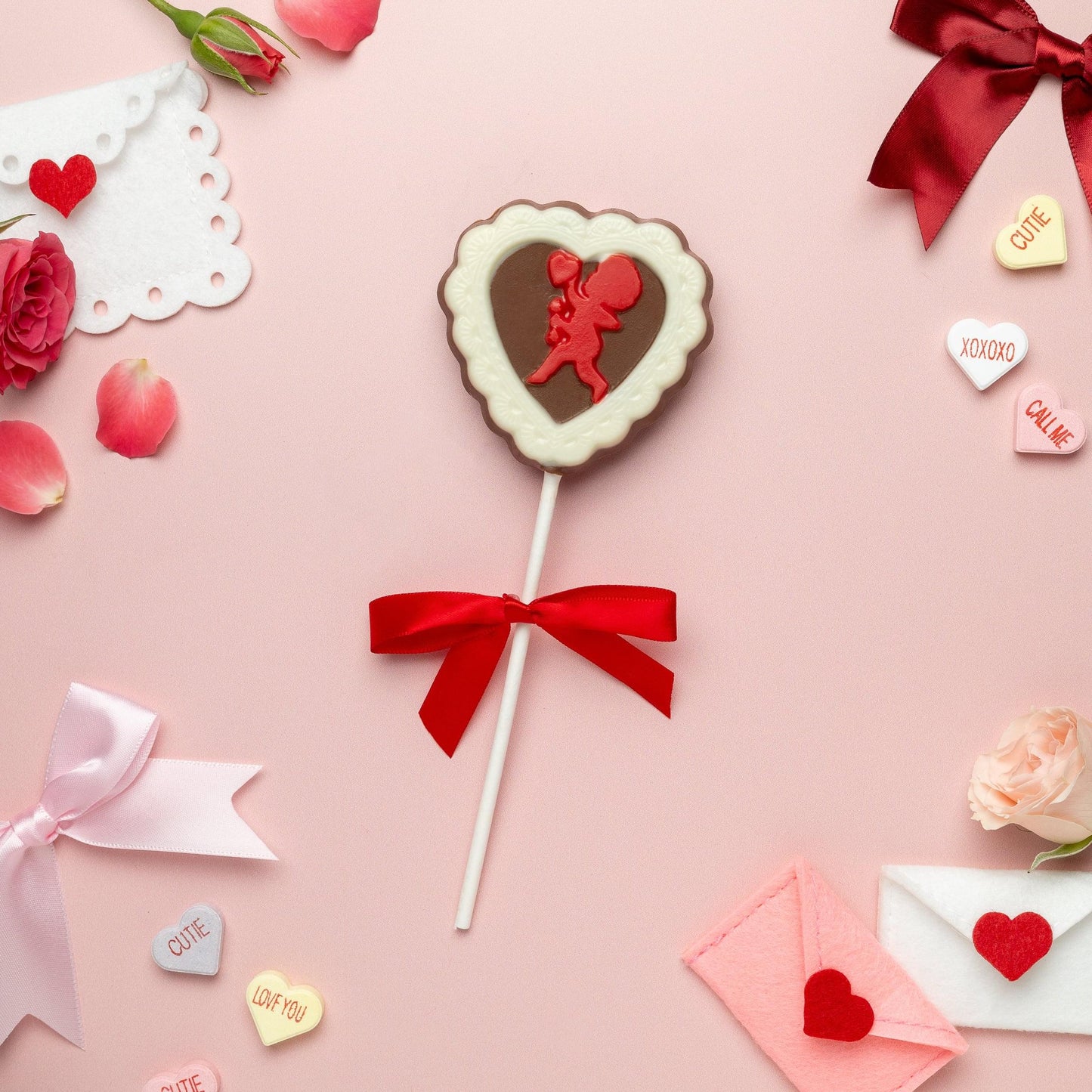 Cupid Heart Lolly