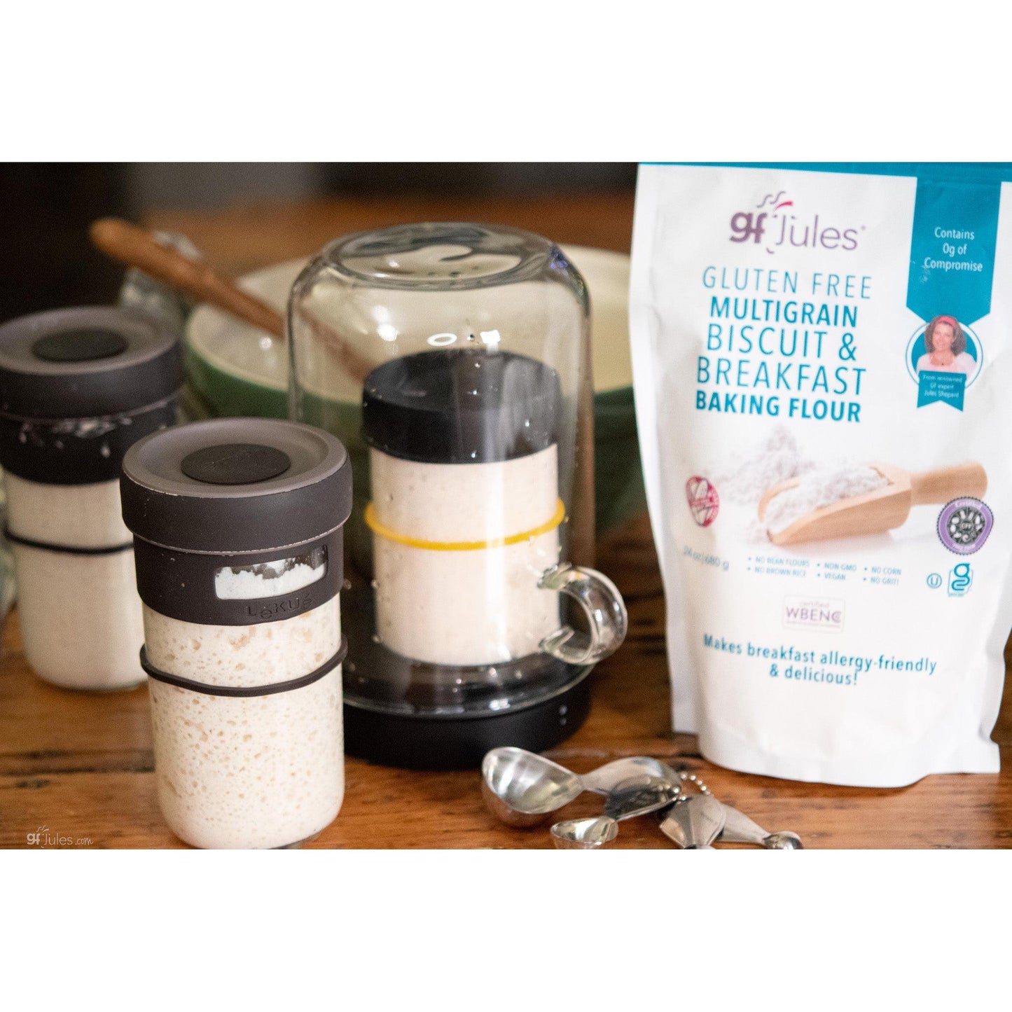 gfJules Gluten Free Corn-Free Multigrain Biscuit & Breakfast Baking Flour