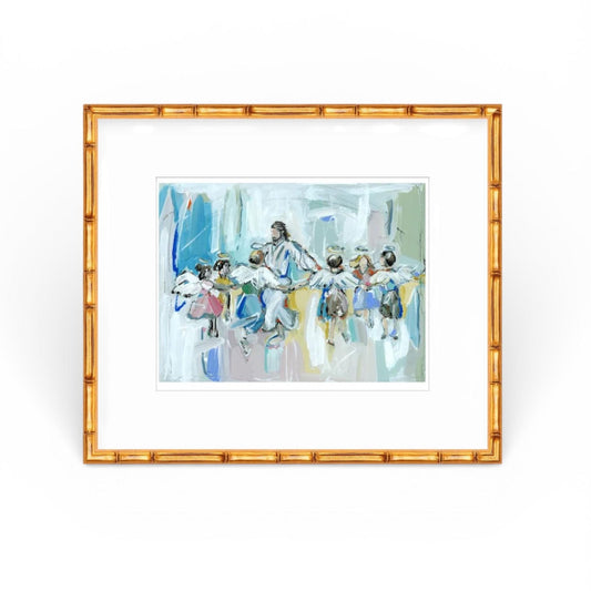 Dancing with Jesus Fine Art Print