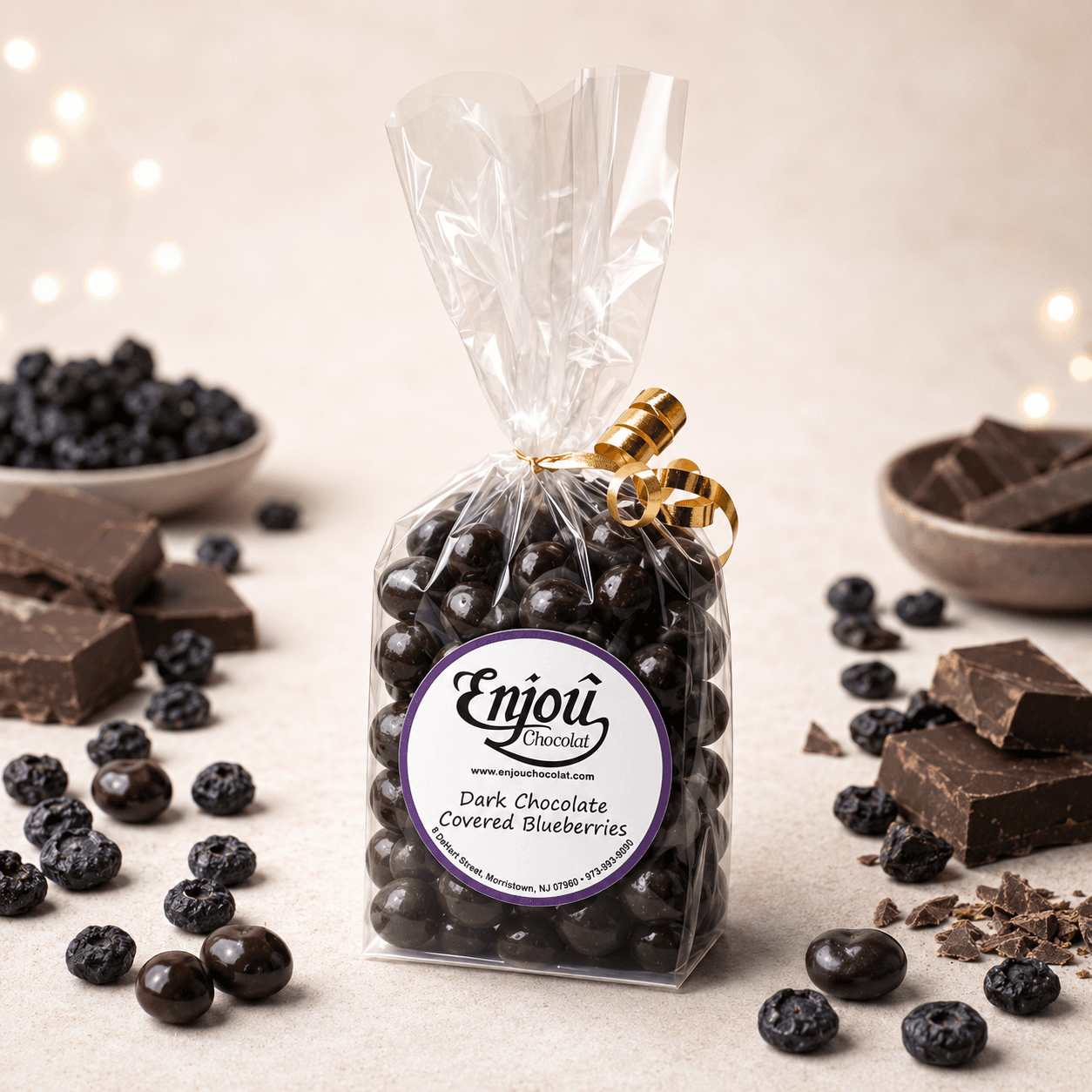 Dark Chocolate Blueberries
