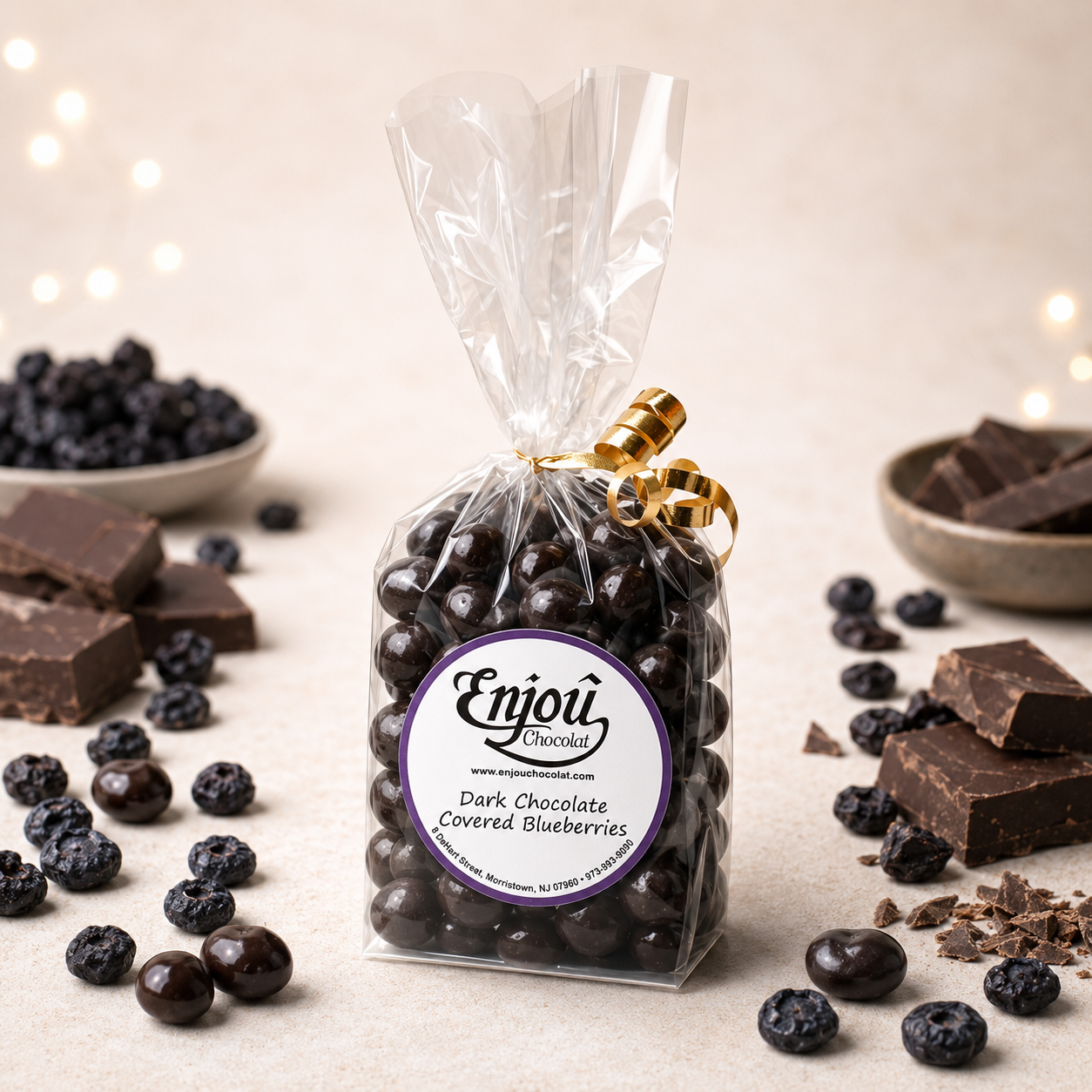 Dark Chocolate Blueberries