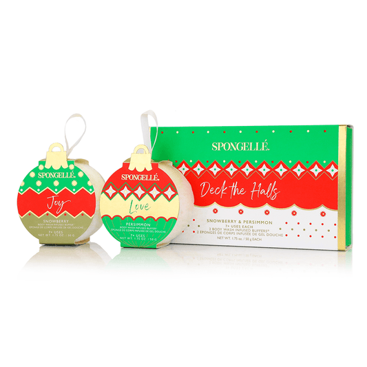 a group of christmas ornaments