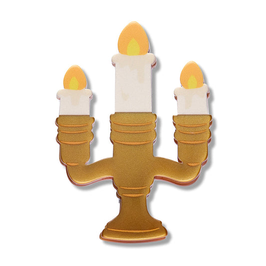 Candelabra Simplified Mini Brooch by Erstwilder