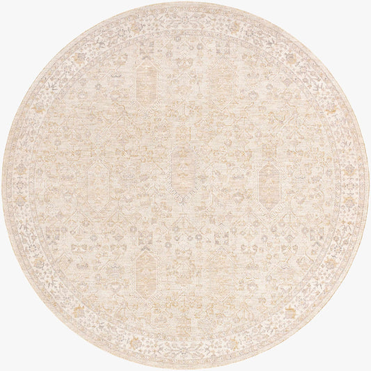 Rafee Tan Luxe Area Rug - Clearance