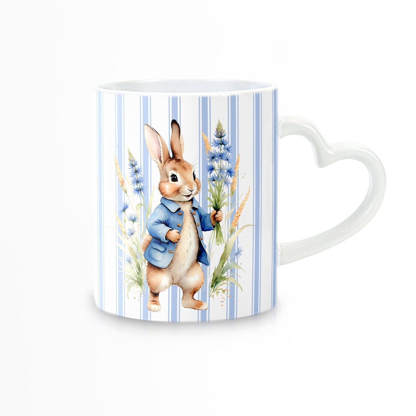 Heart Handle Mug – Peter Rabbit Mug | Coffee Mug by JOSIL Paperie