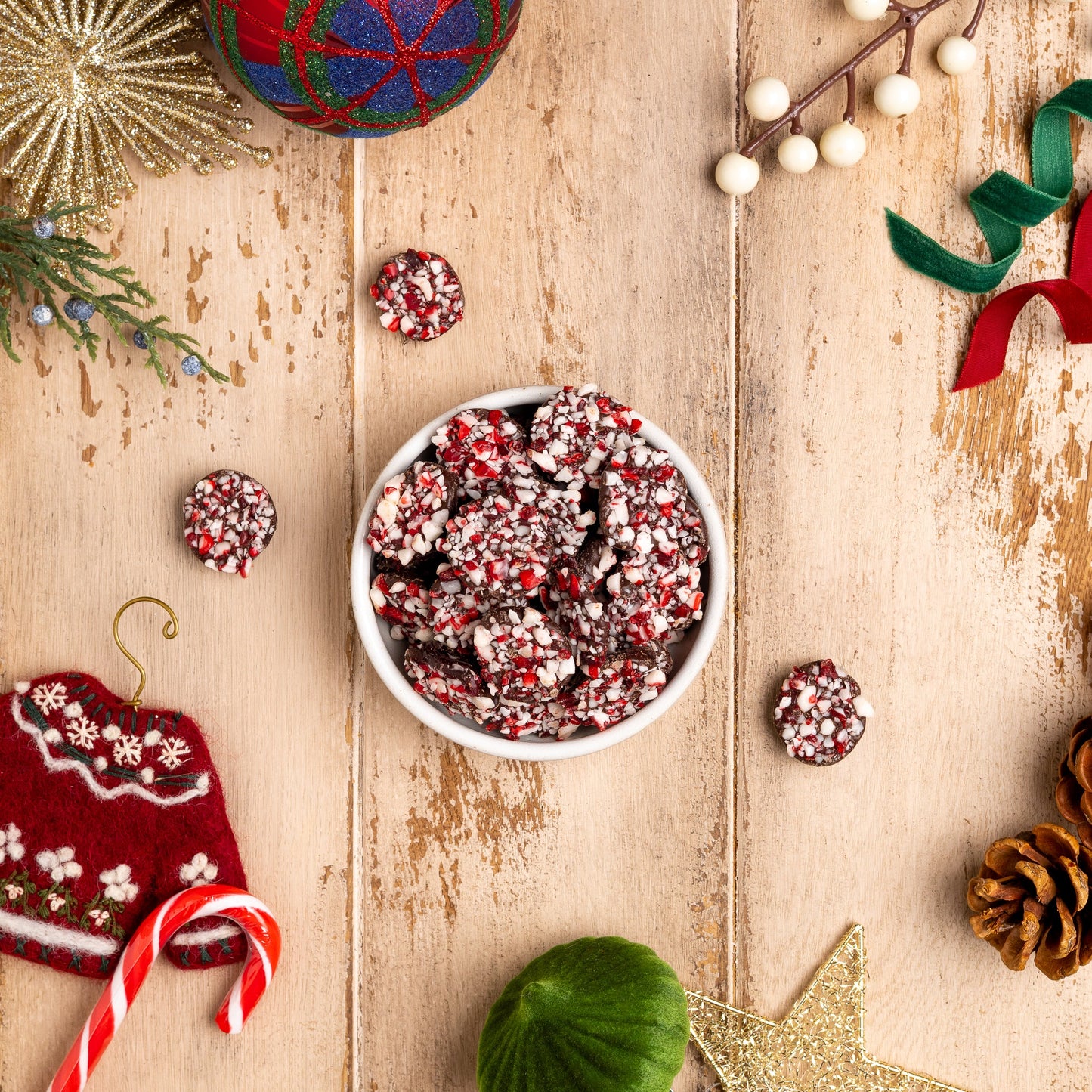 Candy Cane Nonpareils