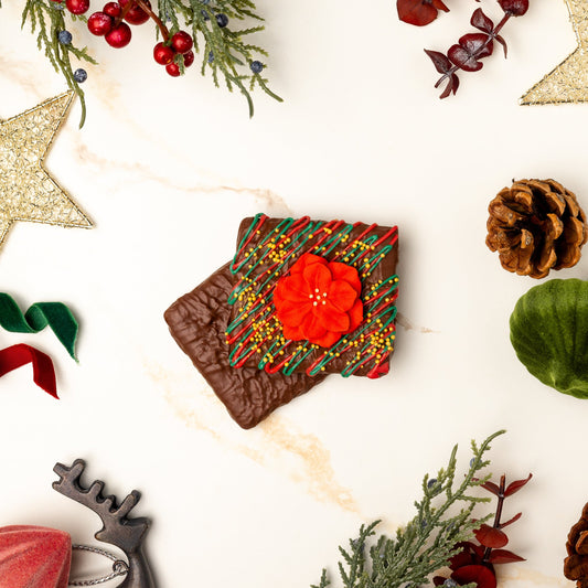 2-Piece Decorated Grahams - Christmas