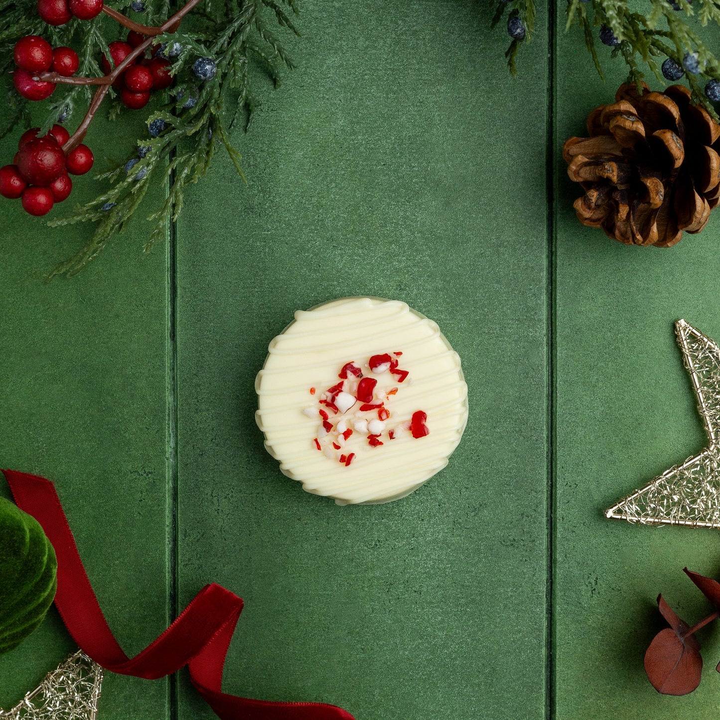 Candy Cane Crunch Oreo