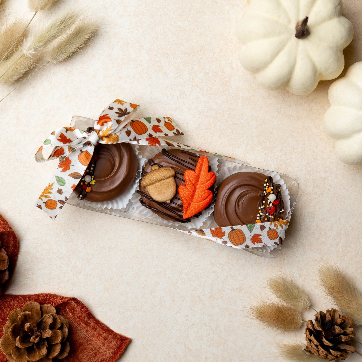 3-Piece Decorated Oreo Box - Fall