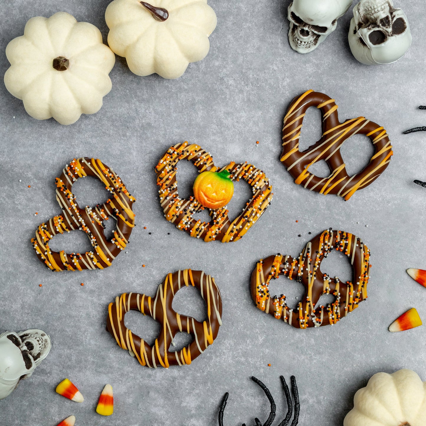 Halloween 5-Piece Pretzel Gift Box