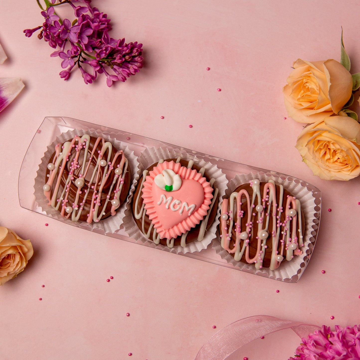 3-Piece Decorated Oreo Box - Mother's Day