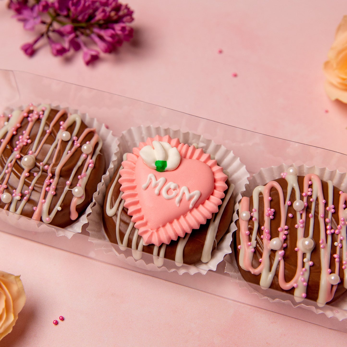 3-Piece Decorated Oreo Box - Mother's Day