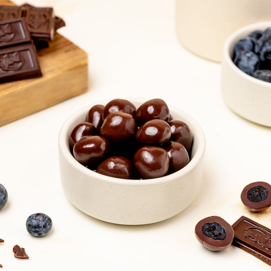 Dark Chocolate Covered Blueberries